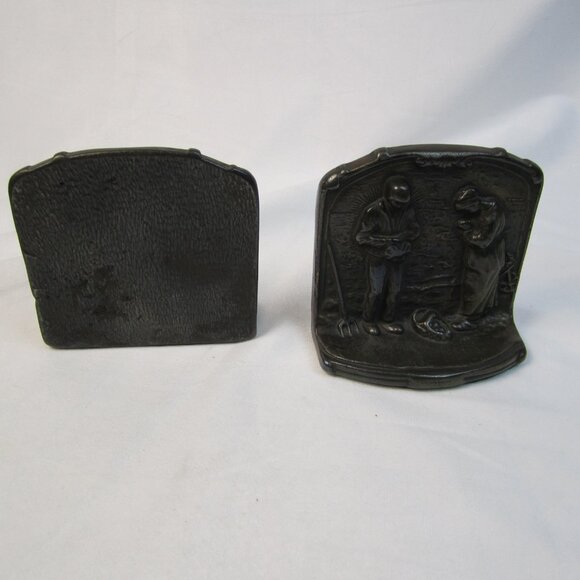 Vintage Call To Prayer Metal Book Ends - Picture 2 of 8